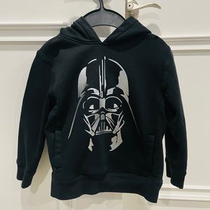 Gap Star Wars Darth Vader hoodie kid size 5